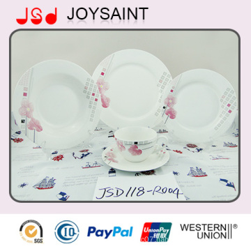 10′′ Round Hand Painted Dinner Plate Porcelain Cup